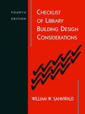 bokomslag Checklist of Library Building Design Considerations