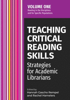 Teaching Critical Reading Skills Volume 1 1