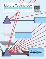 bokomslag Object Reuse and Exchange (Oai-Ore) (Library Technology Reports)