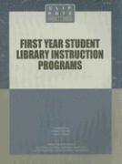 bokomslag First Year Student Library Instruction Programs
