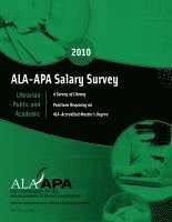 bokomslag ALA-APA Salary Survey: Librarian--Public and Academic