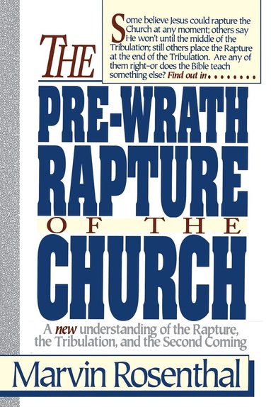 bokomslag Prewrath Rapture of the Church
