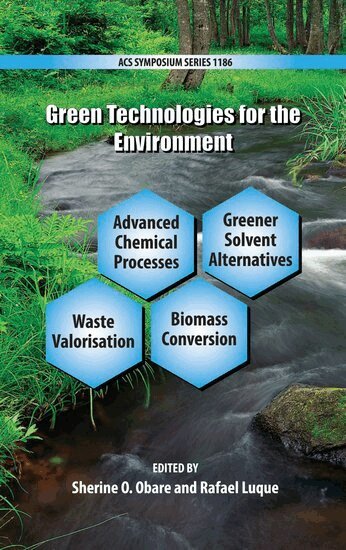 OBARE, Sherine Obare, Rafael Luque - Green Technologies for the Environment, Inbunden