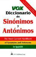 bokomslag Vox Diccionario De Sinnimos Y Antnimos