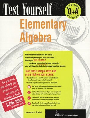 Test Yourself: Elementary Algebra 1