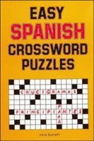 bokomslag Easy Spanish Crossword Puzzles