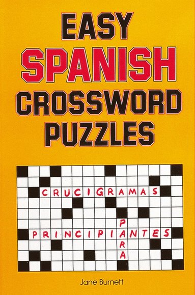 bokomslag Easy Spanish Crossword Puzzles