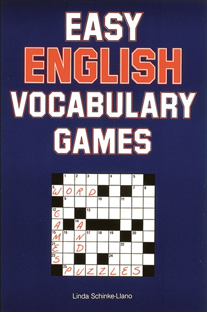 Linda Schinke-Llano - Easy English Vocabulary Games, Häftad