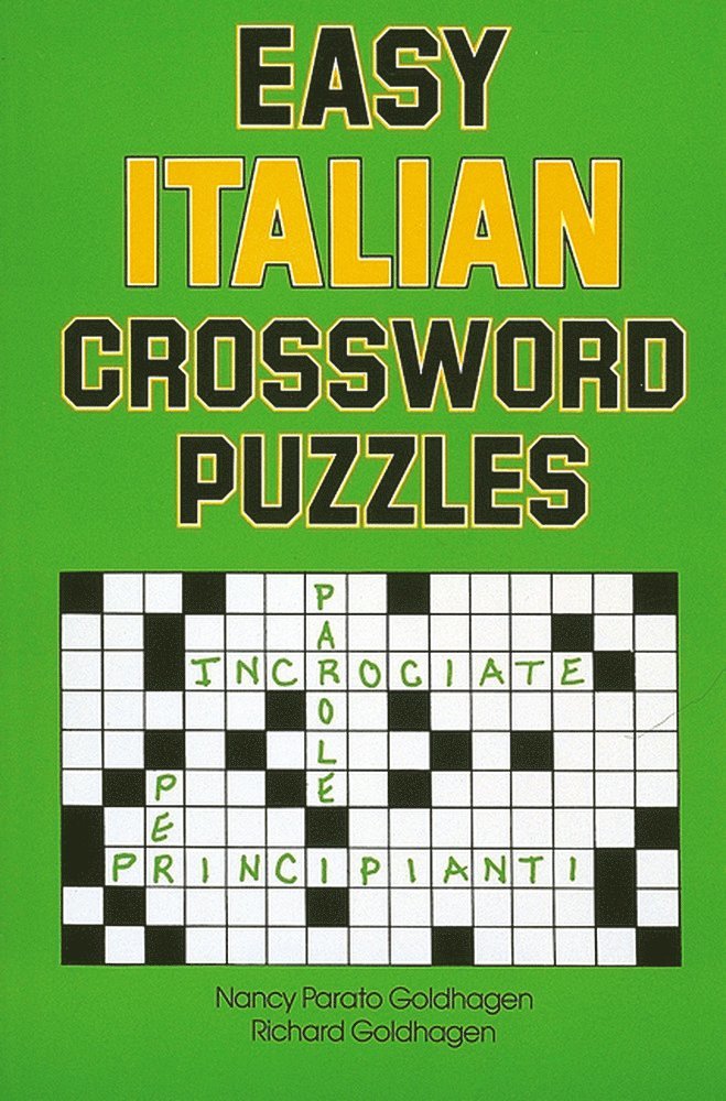 Nancy Goldhagen, Goldhagen - Easy Italian Crossword Puzzles, Häftad