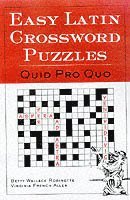 Easy Latin Crossword Puzzles 1