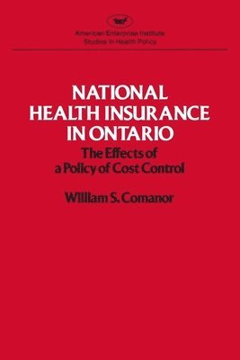 bokomslag National Health Insurance in Ontario