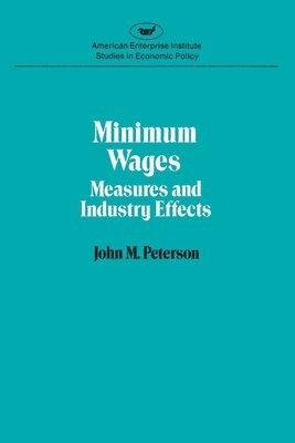 Peterson - Minimum Wages: Measures & Ind, Häftad