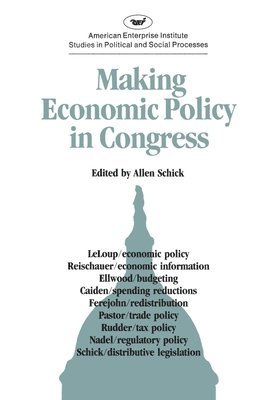 bokomslag Making Economic Policy In Congress