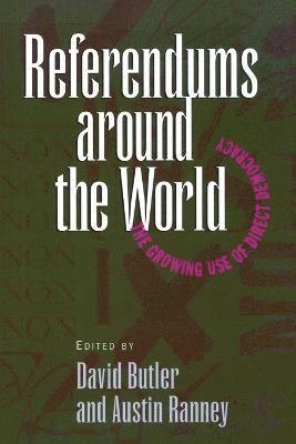 David Butler, Austin Ranney, David Butler, Austin Ranney - Referendums around the World, Häftad