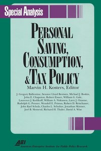 bokomslag Personal Saving, Consumption And Tax Policy