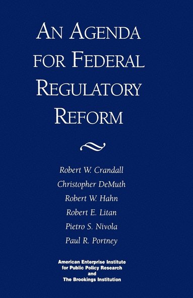 bokomslag Agenda for Federal Regulatory Reform