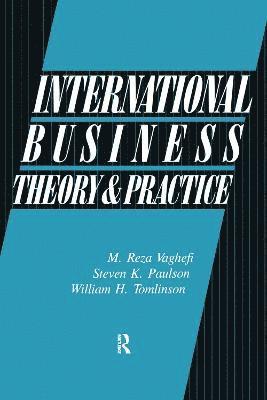 International Business - Theory And Practice 1