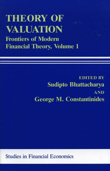 bokomslag Theory of Valuation