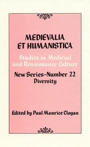 Paul Clogan - Medievalia et Humanistica, No.22, Inbunden