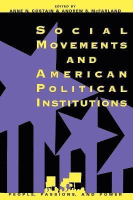 bokomslag Social Movements and American Political Institutions