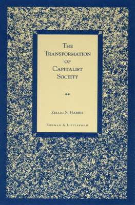 bokomslag The Transformation of Capitalist Society