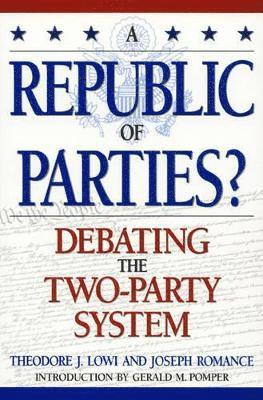 bokomslag A Republic of Parties?