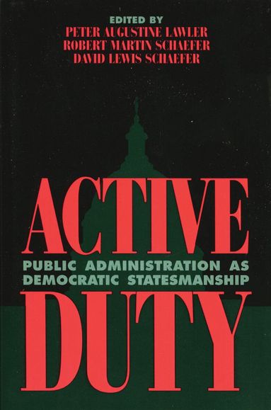 Robert Martin Schaefer, David Lewis Schaefer - Active Duty, Häftad