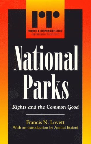Francis N. Lovett, Amitai Etzioni - National Parks, Häftad
