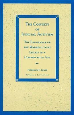 bokomslag Context of Judicial Activism