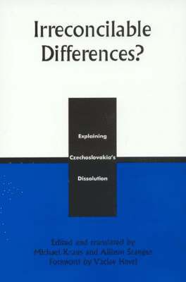 Michael Kraus, Allison Stanger - Irreconcilable Differences?, Inbunden