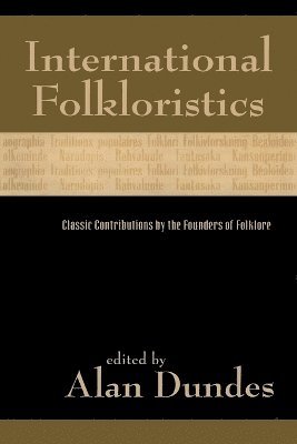 International Folkloristics 1