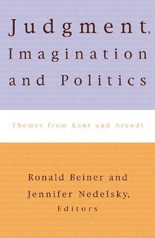 Jennifer Nedelsky - Judgment, Imagination, and Politics, Häftad