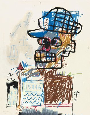 Jean-Michel Basquiat Drawing 1