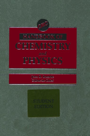 bokomslag CRC Handbook of Chemistry and Physics, Student Edition