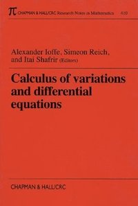 bokomslag Calculus of Variations and Differential Equations