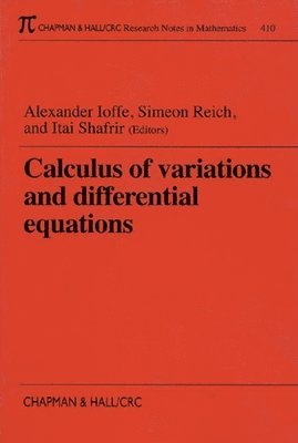 bokomslag Calculus of Variations and Differential Equations