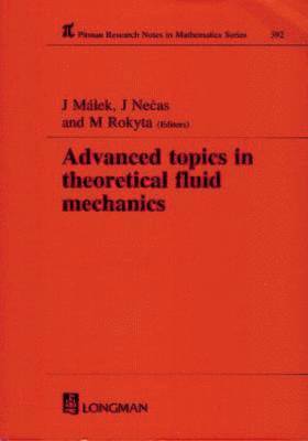 bokomslag Advanced Topics in Theoretical Fluid Mechanics