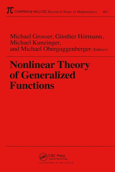 bokomslag Nonlinear Theory of Generalized Functions