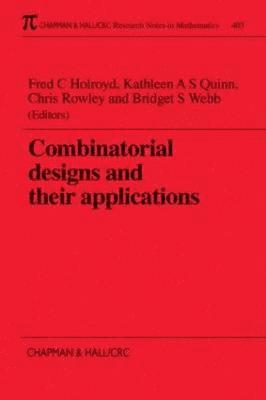 Combinatorial Designs and their Applications 1