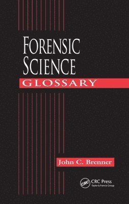 bokomslag Forensic Science Glossary