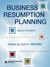bokomslag Business Resumption Planning