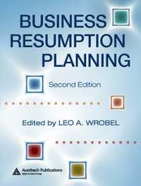 bokomslag Business Resumption Planning