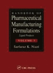 bokomslag Handbook of Pharmaceutical Manufacturing Formulations