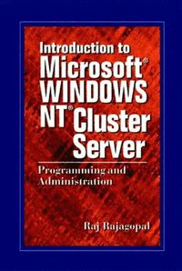 bokomslag Introduction to Microsoft Windows NT Cluster Server