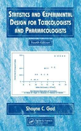 bokomslag Statistics and Experimental Design for Toxicologists and Pharmacologists