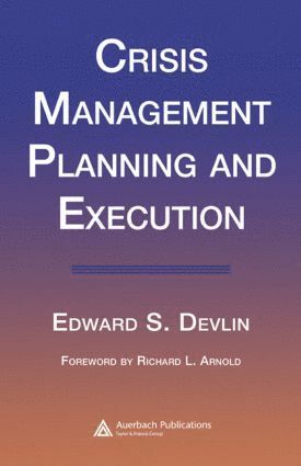 bokomslag Crisis Management Planning and Execution