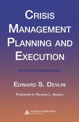 bokomslag Crisis Management Planning and Execution