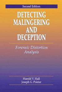 bokomslag Detecting Malingering and Deception