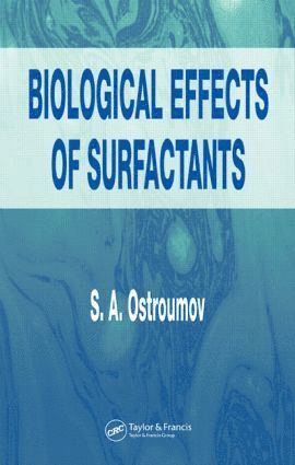 bokomslag Biological Effects of Surfactants