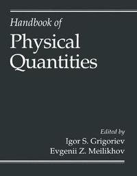 bokomslag Handbook of Physical Quantities